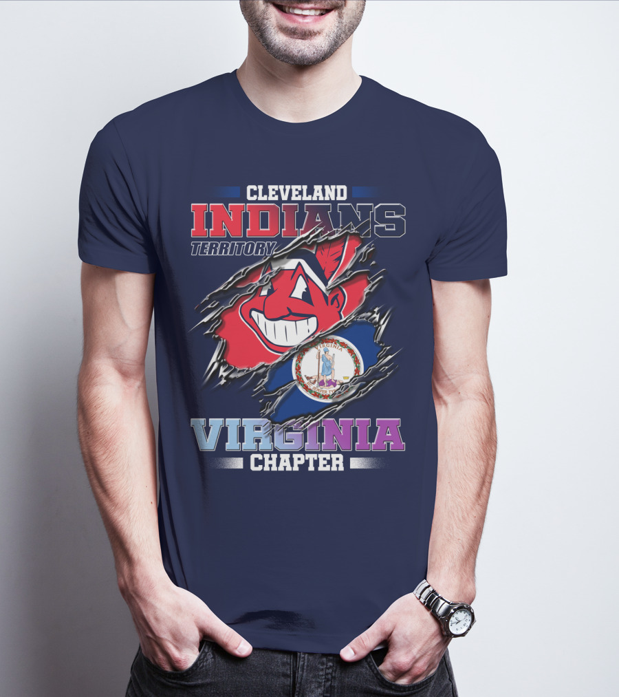 Cleveland Indians Territory Virginia Chapter T-Shirt