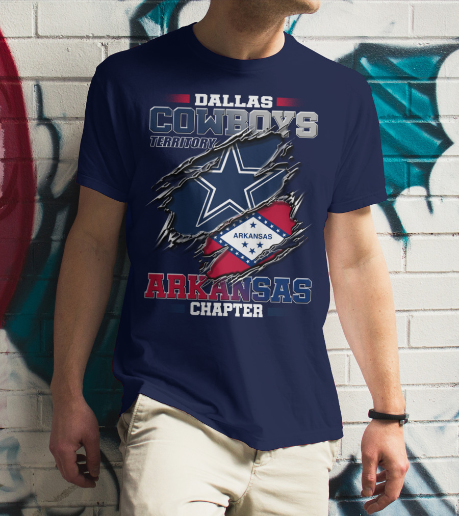 Dallas Cowboys Territory Arkansas Chapter T-Shirt