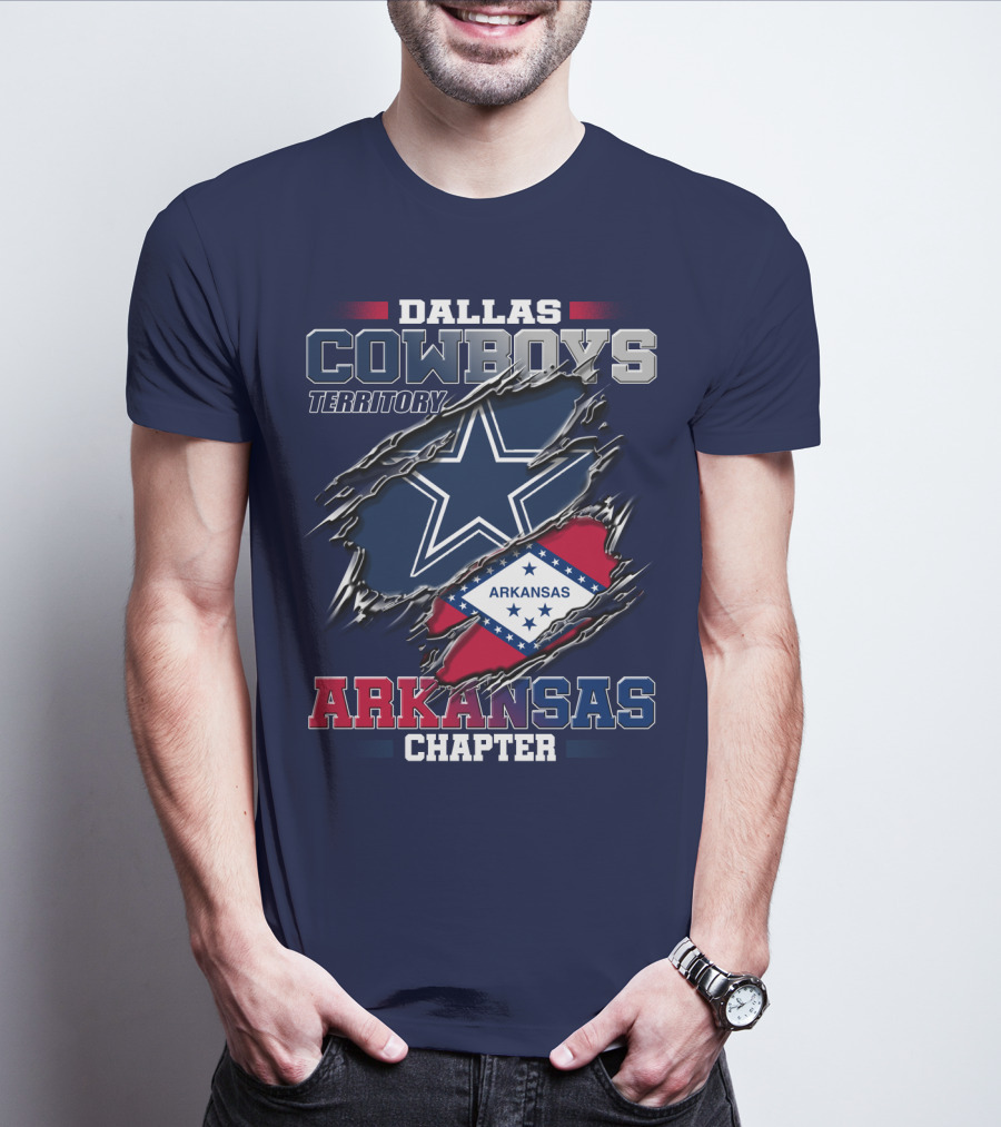 Dallas Cowboys Territory Arkansas Chapter T-Shirt