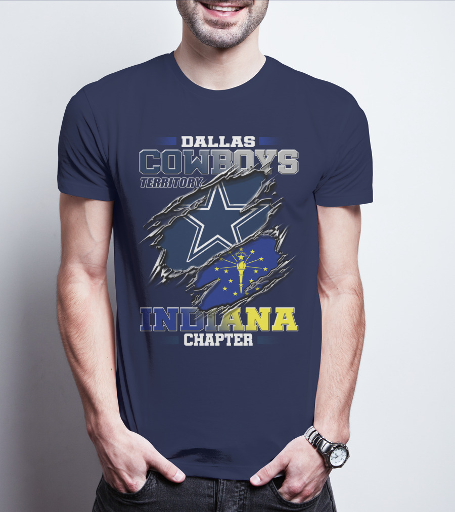 Dallas Cowboys Territory Indiana Chapter T-Shirt