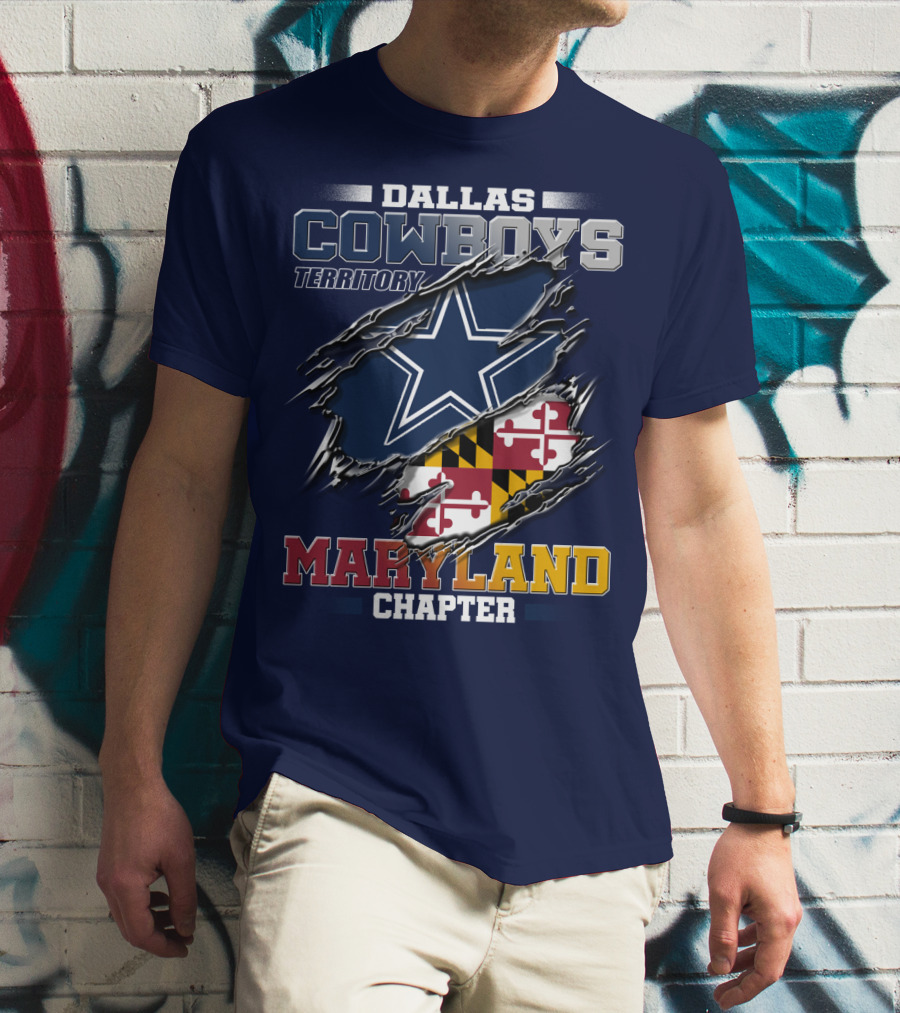 Dallas Cowboys Territory Maryland Chapter T-Shirt