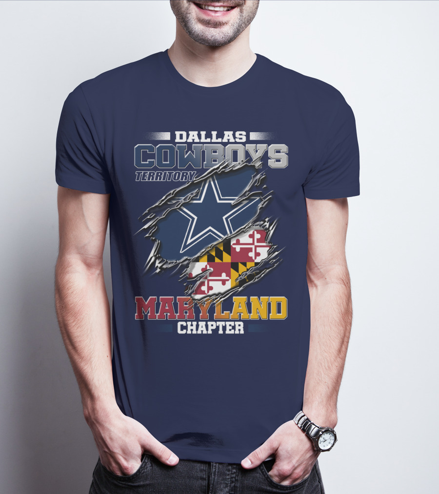 Dallas Cowboys Territory Maryland Chapter T-Shirt