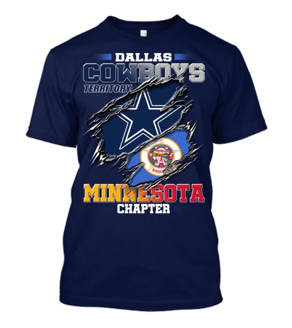 Dallas Cowboys Territory Minnesota Chapter T-Shirt