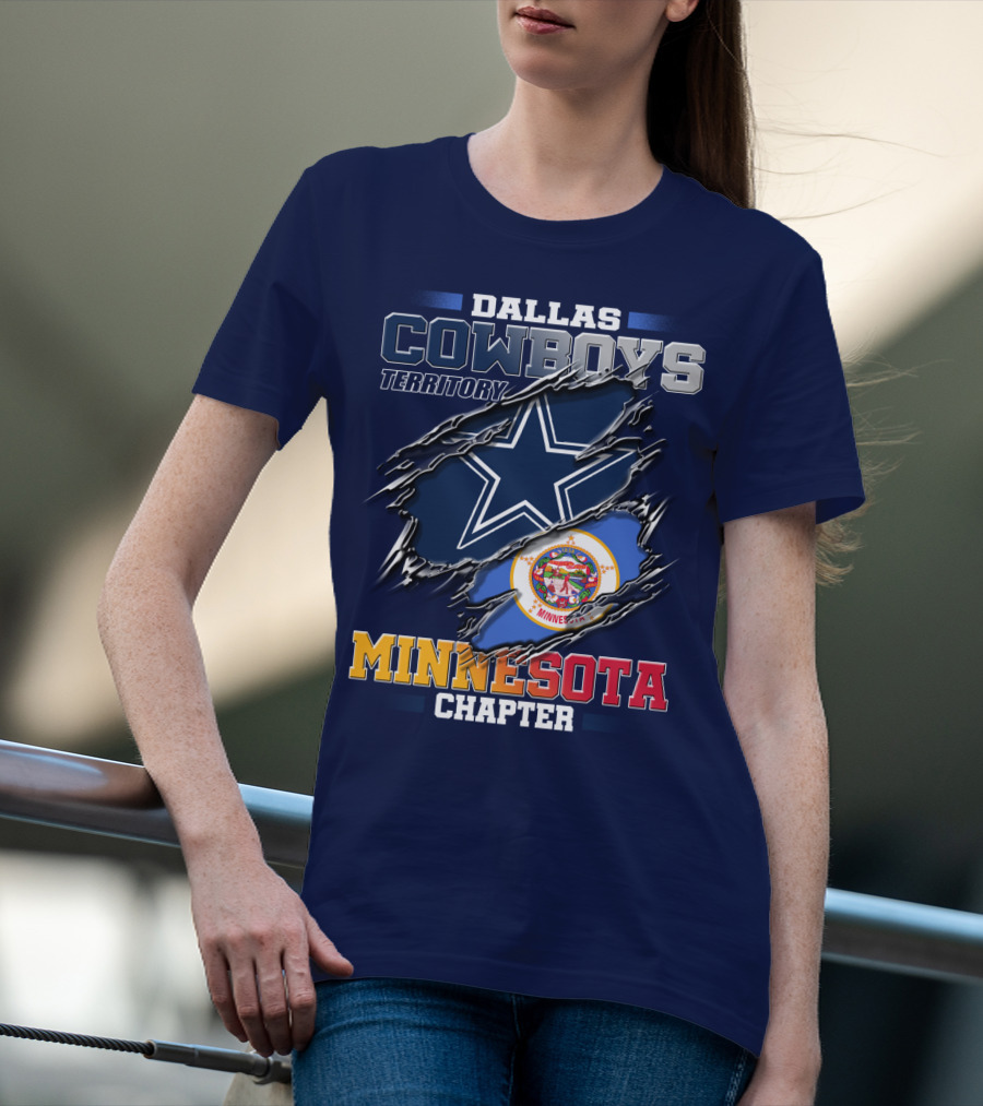Dallas Cowboys Territory Minnesota Chapter T-Shirt