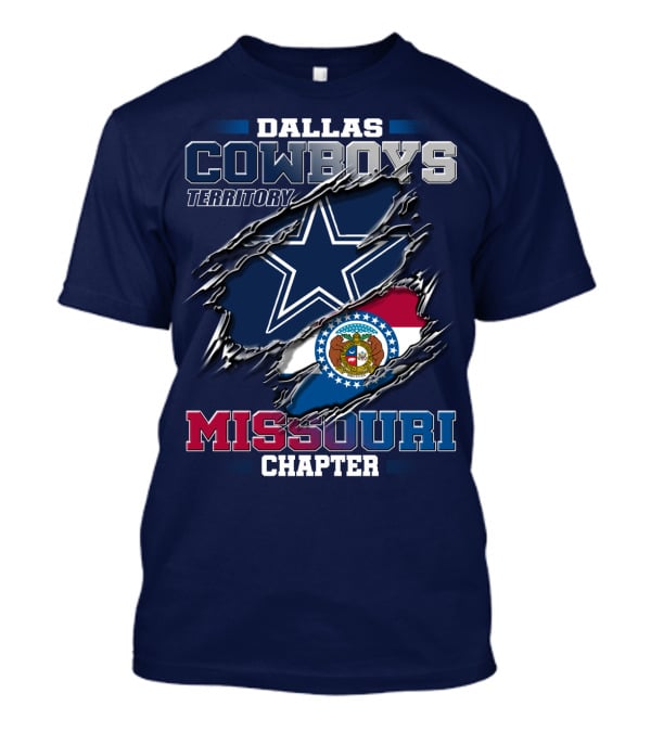 Dallas Cowboys Territory Missouri Chapter T-Shirt