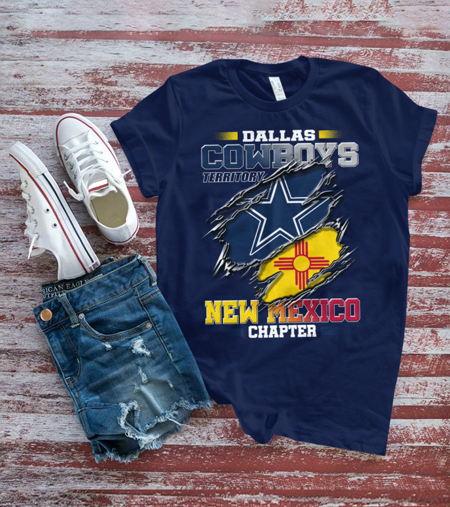 Dallas Cowboys Territory New Mexico Chapter T-Shirt