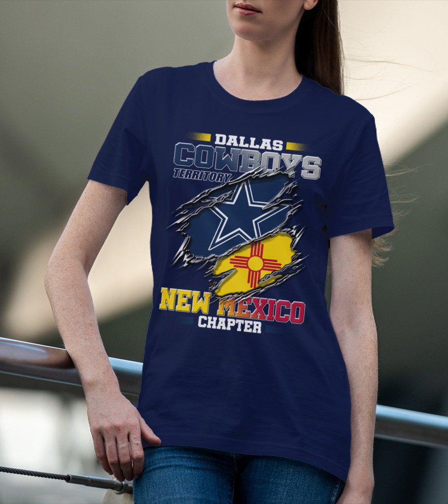 Dallas Cowboys Territory New Mexico Chapter T-Shirt