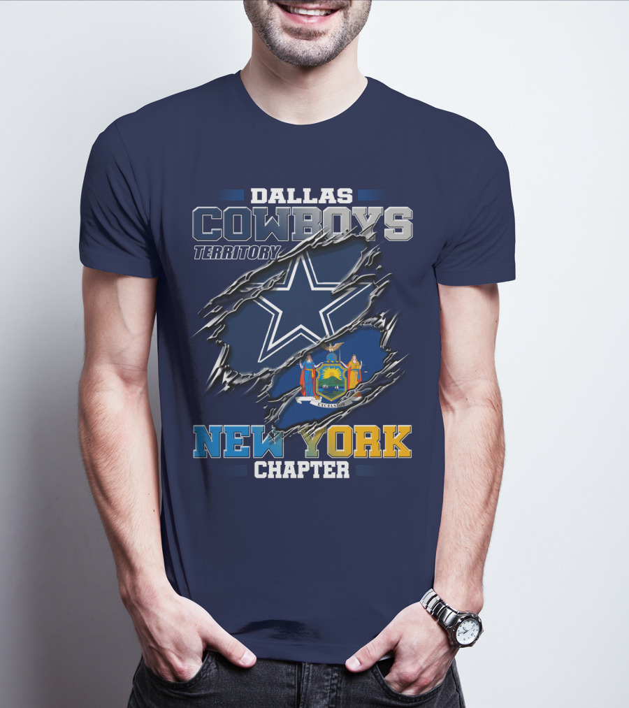 Dallas Cowboys Territory New York Chapter T-Shirt