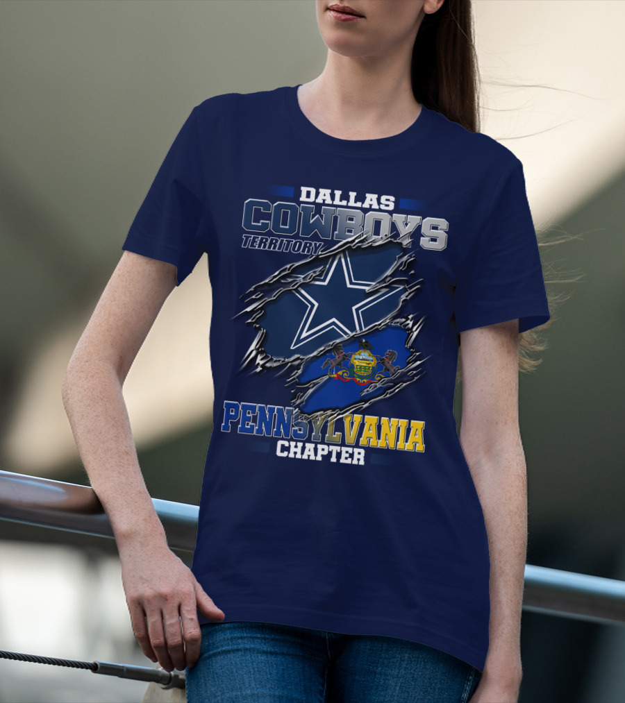 Dallas Cowboys Territory Pennsylvania Chapter T-Shirt