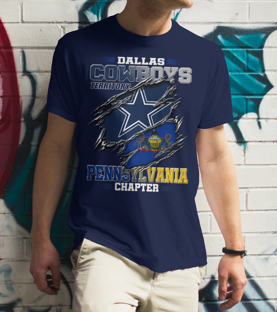 Dallas Cowboys Territory Pennsylvania Chapter T-Shirt