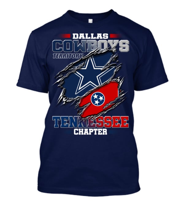 Dallas Cowboys Territory Tennessee Chapter T-Shirt