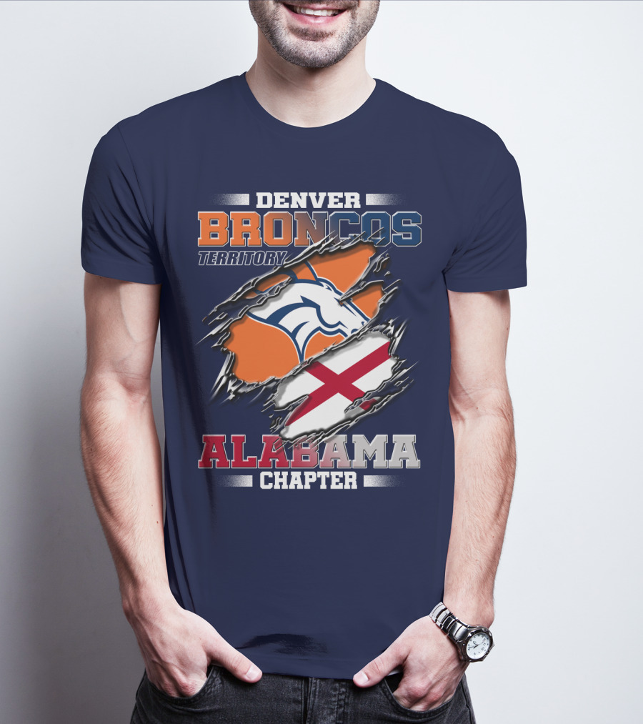 DENVER BRONCOS TERRITORY ALABAMA CHAPTER T-Shirt
