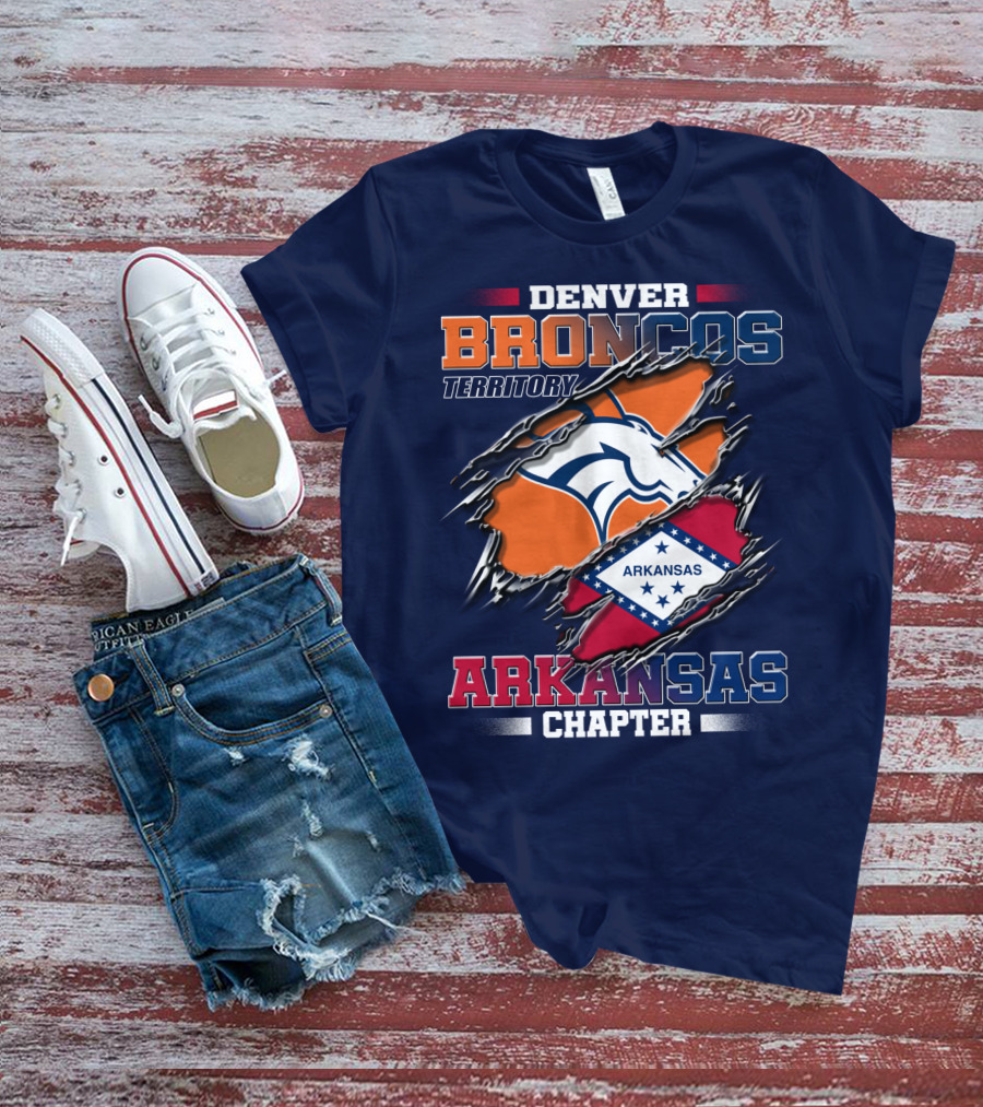 Denver Broncos Territory Arkansas Chapter T-Shirt