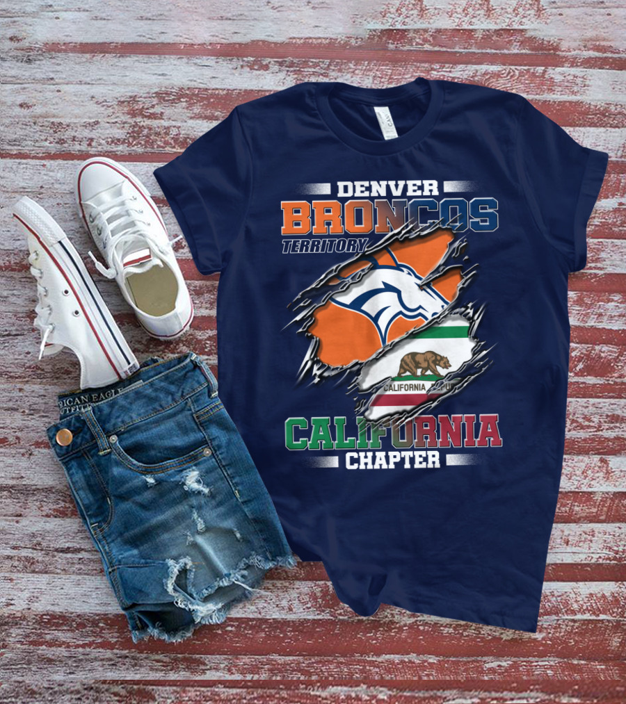 Denver Broncos Territory California Chapter T-Shirt
