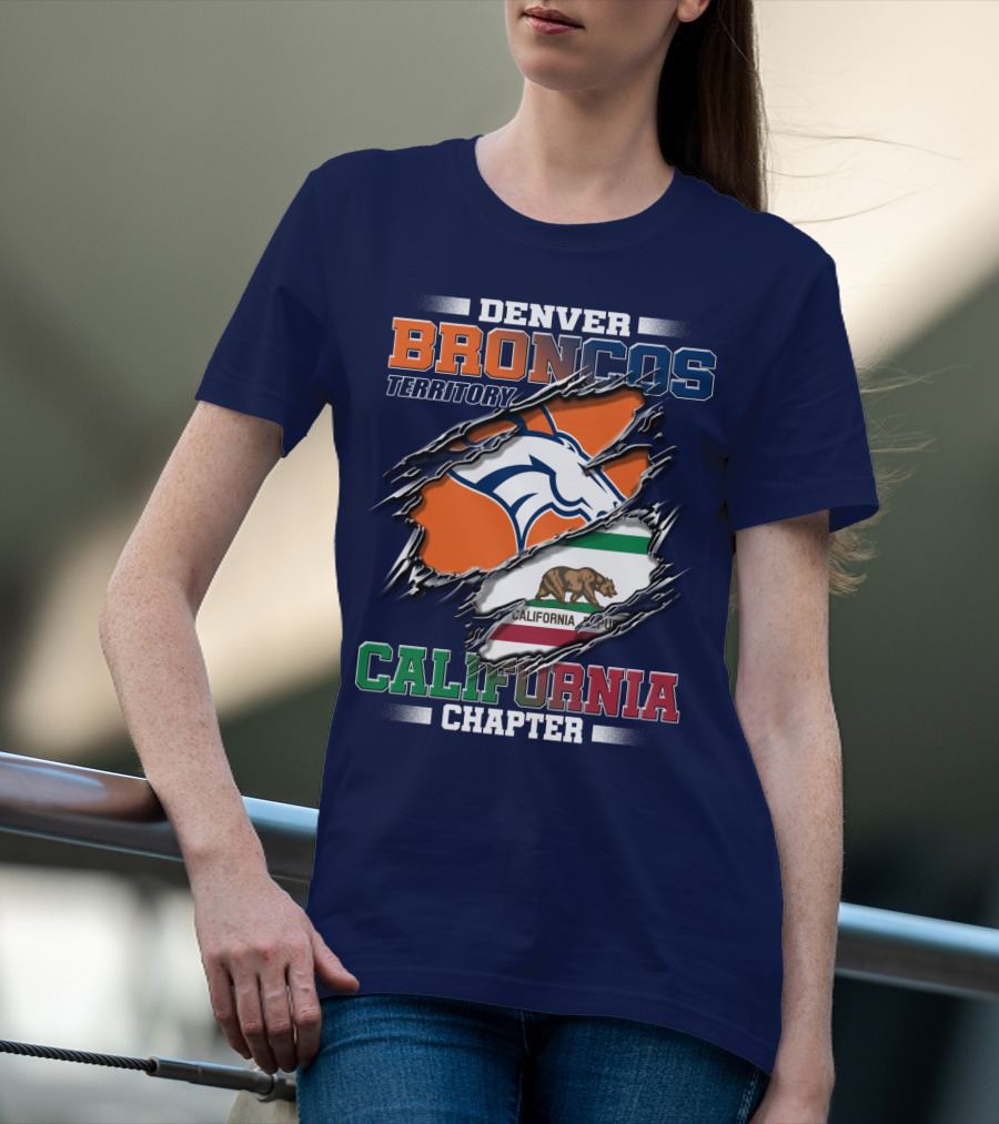 Denver Broncos Territory California Chapter T-Shirt