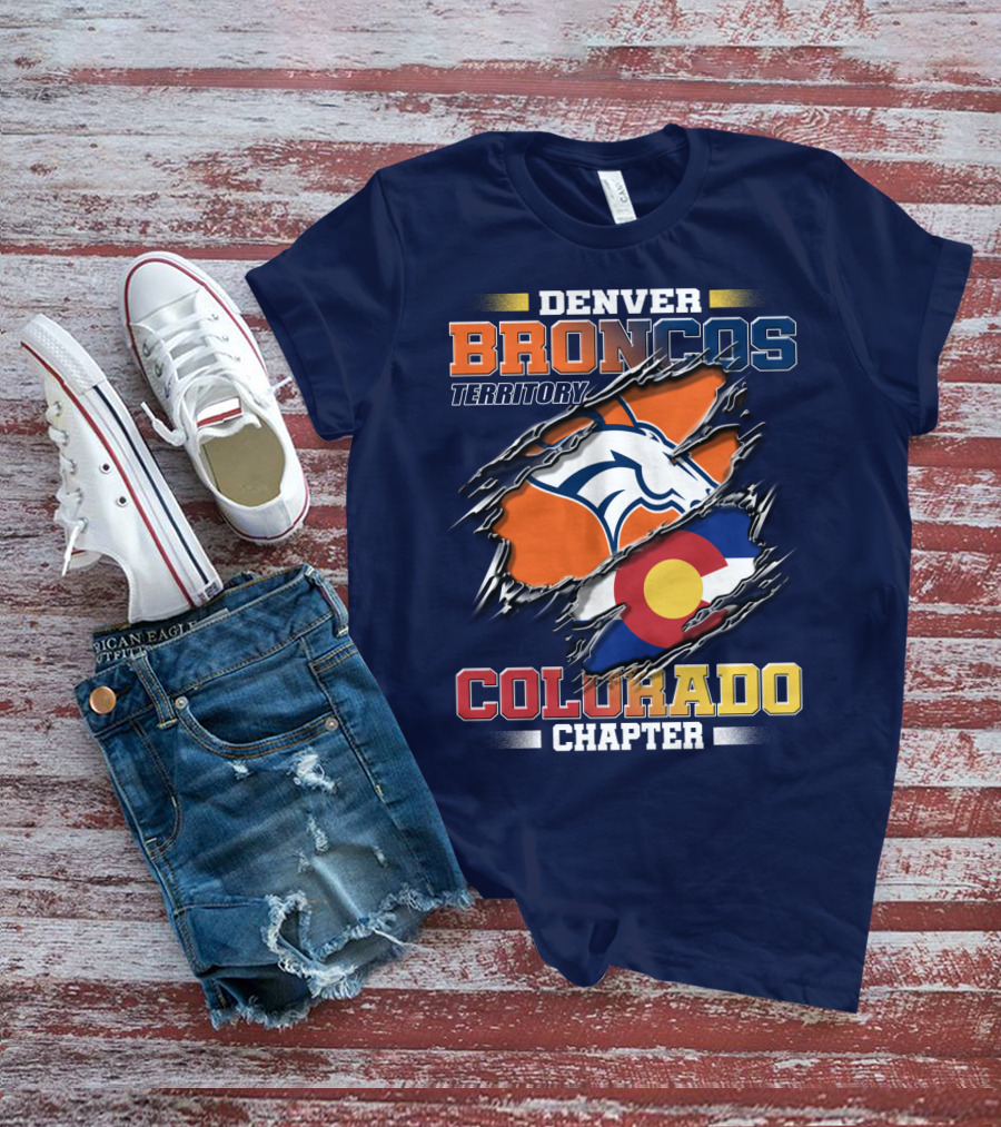 Denver Broncos Territory Colorado Chapter T-Shirt