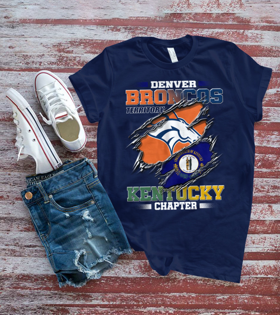 Denver Broncos Territory Kentucky Chapter T-Shirt
