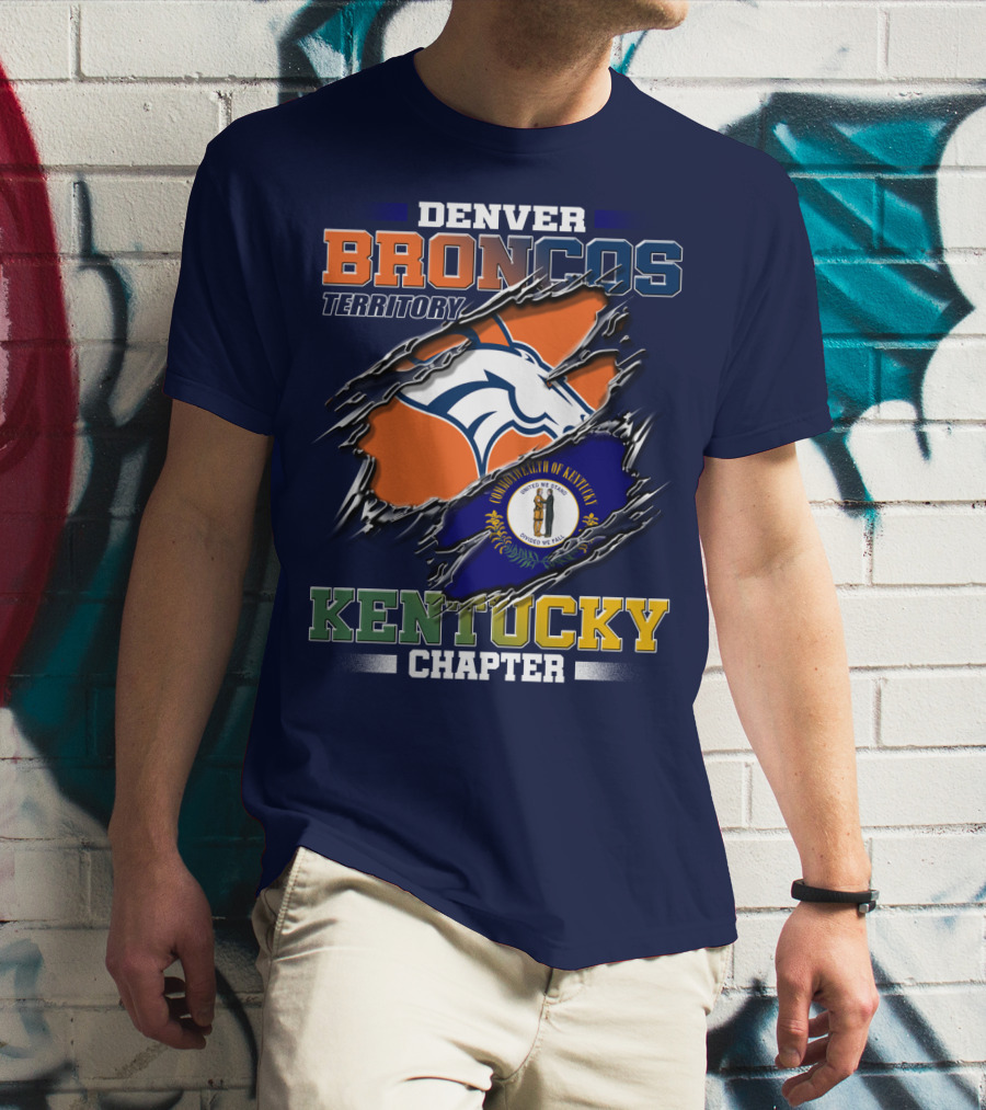Denver Broncos Territory Kentucky Chapter T-Shirt