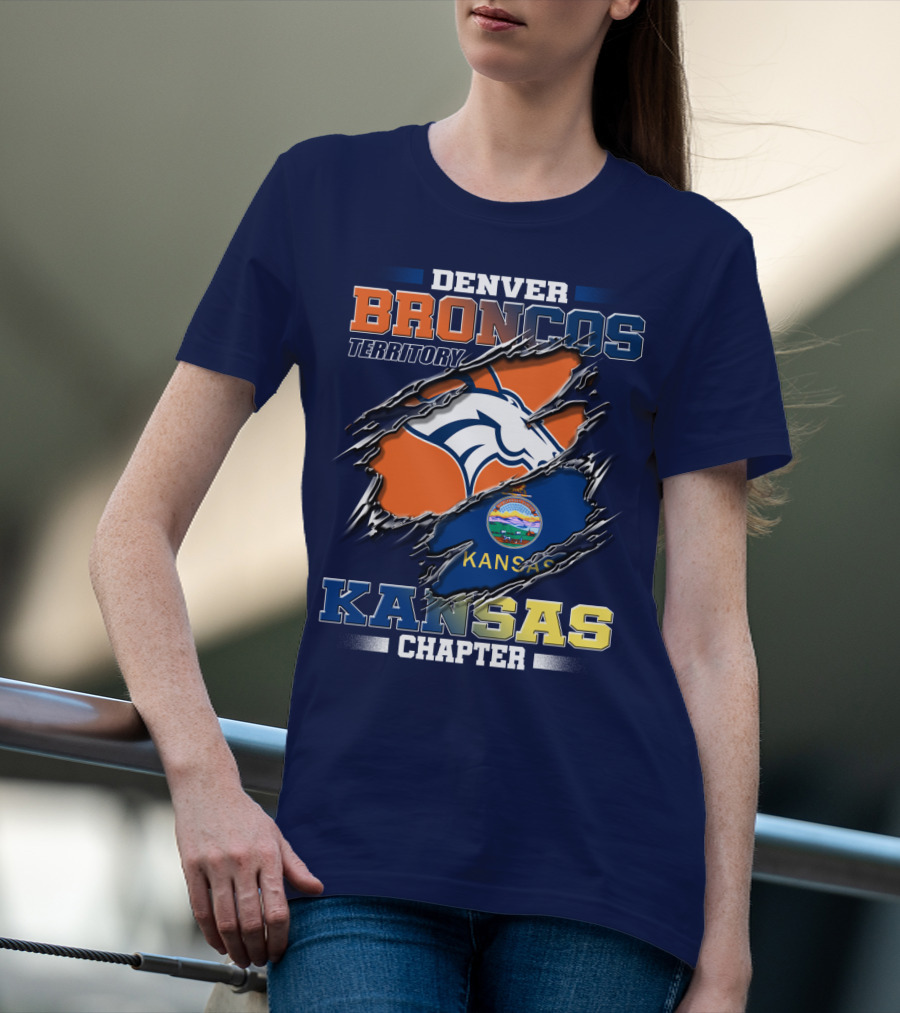 Denver Broncos Territory Kansas Chapter T-Shirt