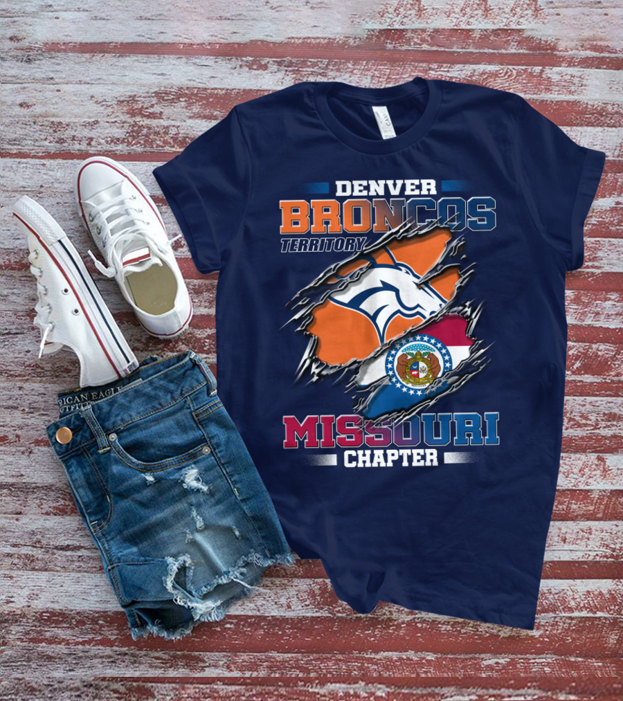 Denver Broncos Territory Missouri Chapter T-Shirt