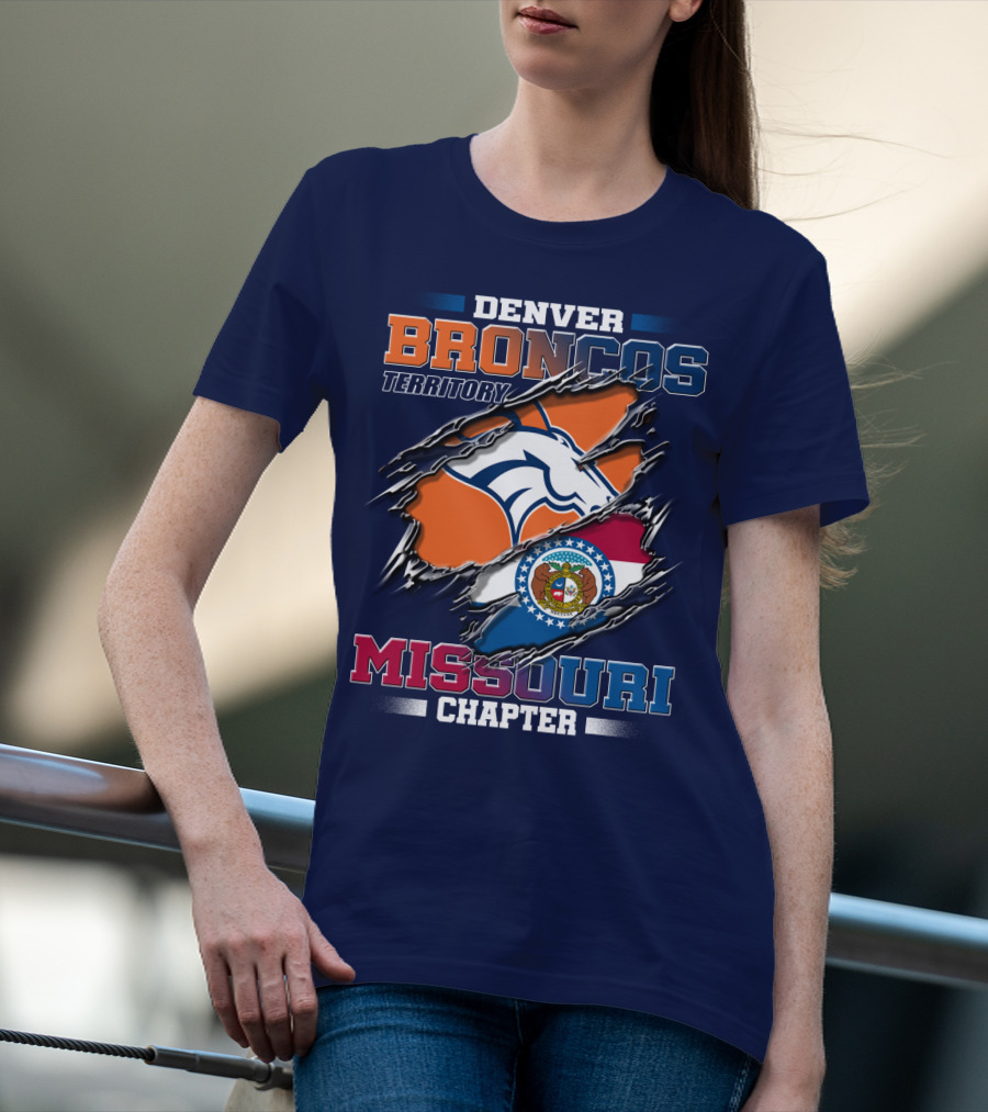 Denver Broncos Territory Missouri Chapter T-Shirt