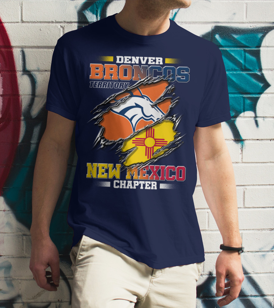 Denver Broncos Territory New Mexico Chapter T-Shirt