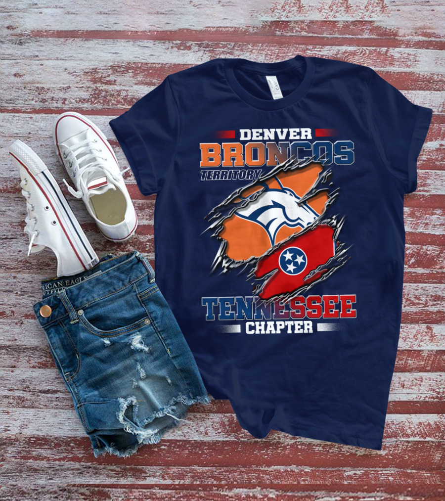 Denver Broncos Territory Tennessee Chapter T-Shirt