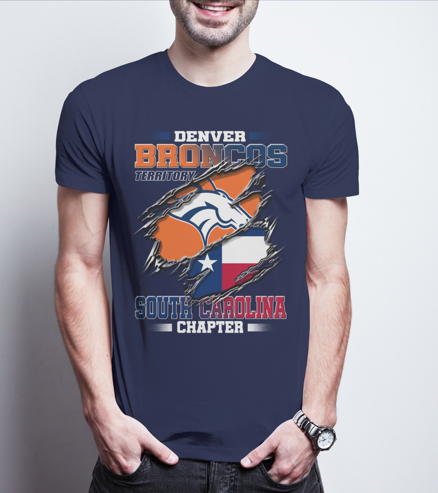 Denver Broncos Territory South Carolina Chapter T-Shirt