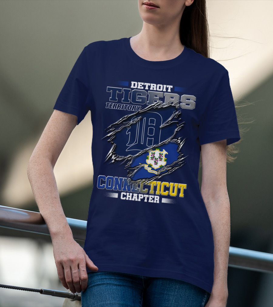 Detroit Tigers Territory Connecticut Chapter T-Shirt