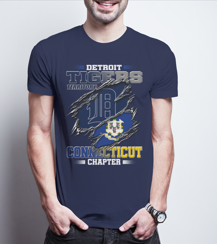 Detroit Tigers Territory Connecticut Chapter T-Shirt
