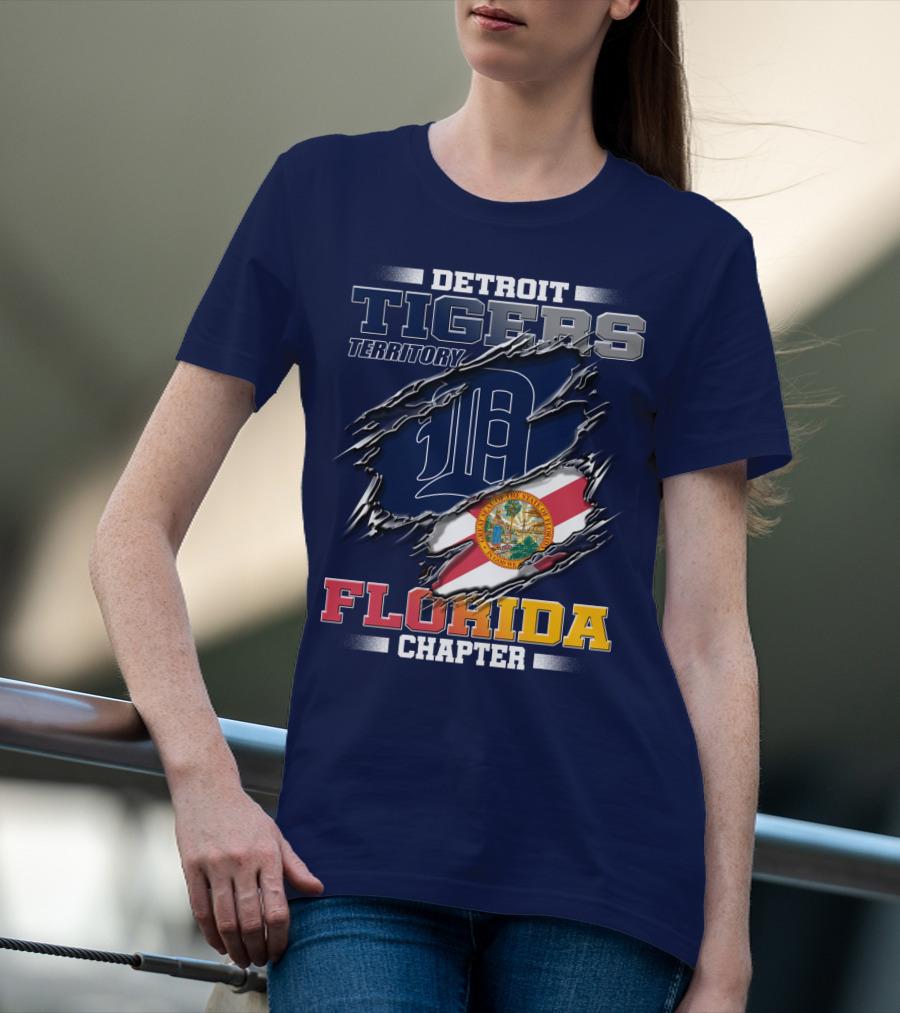 Detroit Tigers Territory Florida Chapter T-Shirt