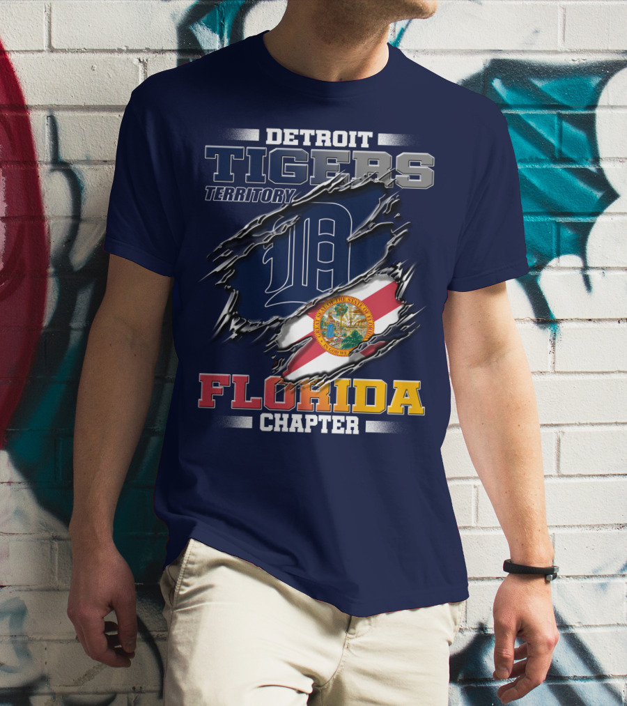 Detroit Tigers Territory Florida Chapter T-Shirt