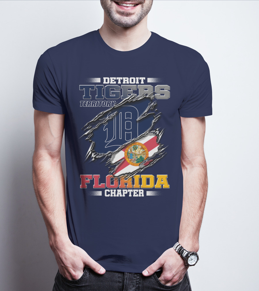 Detroit Tigers Territory Florida Chapter T-Shirt