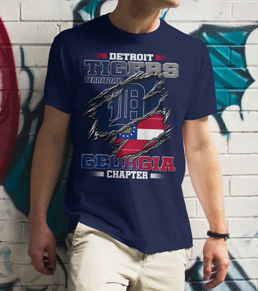 Detroit Tigers Territory Georgia Chapter T-Shirt