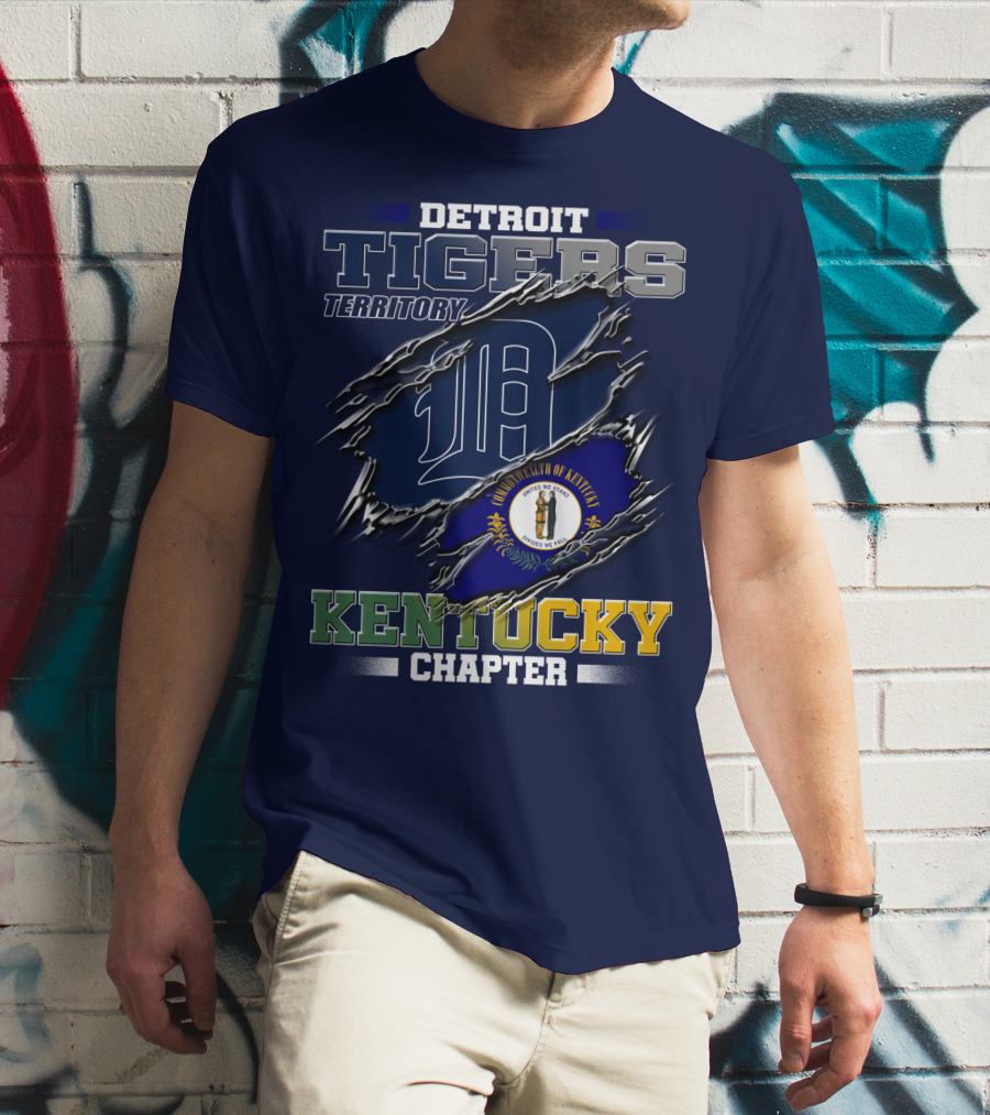 Detroit Tigers Territory Kentucky Chapter T-Shirt