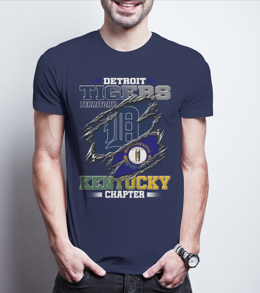 Detroit Tigers Territory Kentucky Chapter T-Shirt