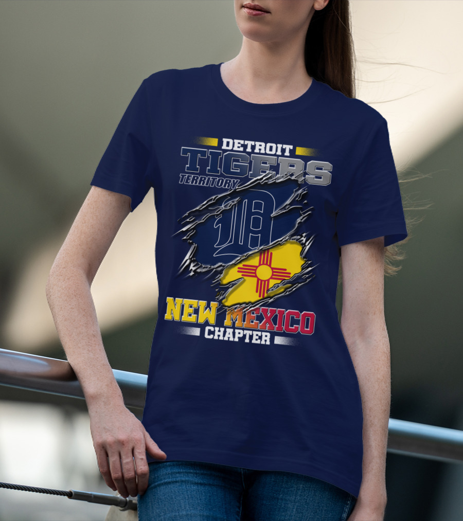 Detroit Tigers Territory New Mexico Chapter T-Shirt