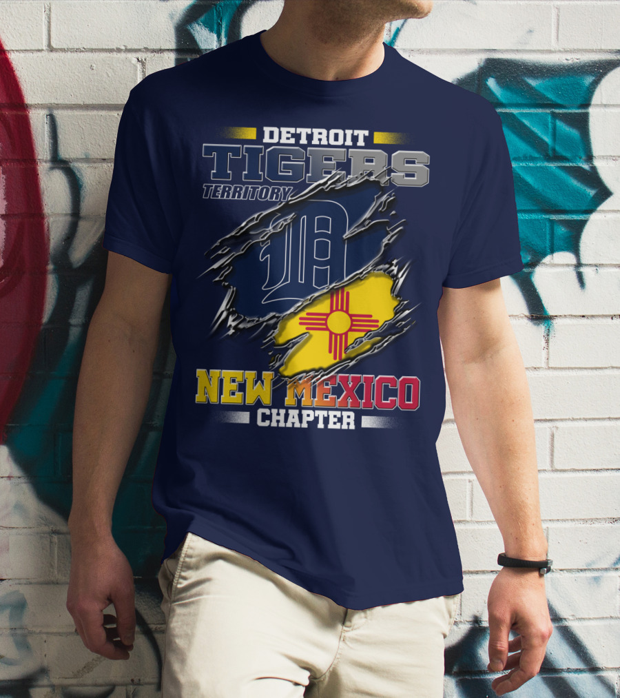 Detroit Tigers Territory New Mexico Chapter T-Shirt