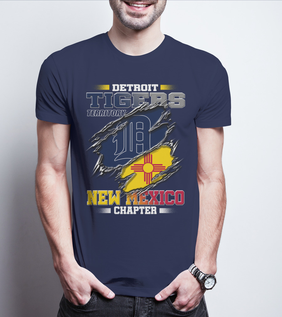 Detroit Tigers Territory New Mexico Chapter T-Shirt