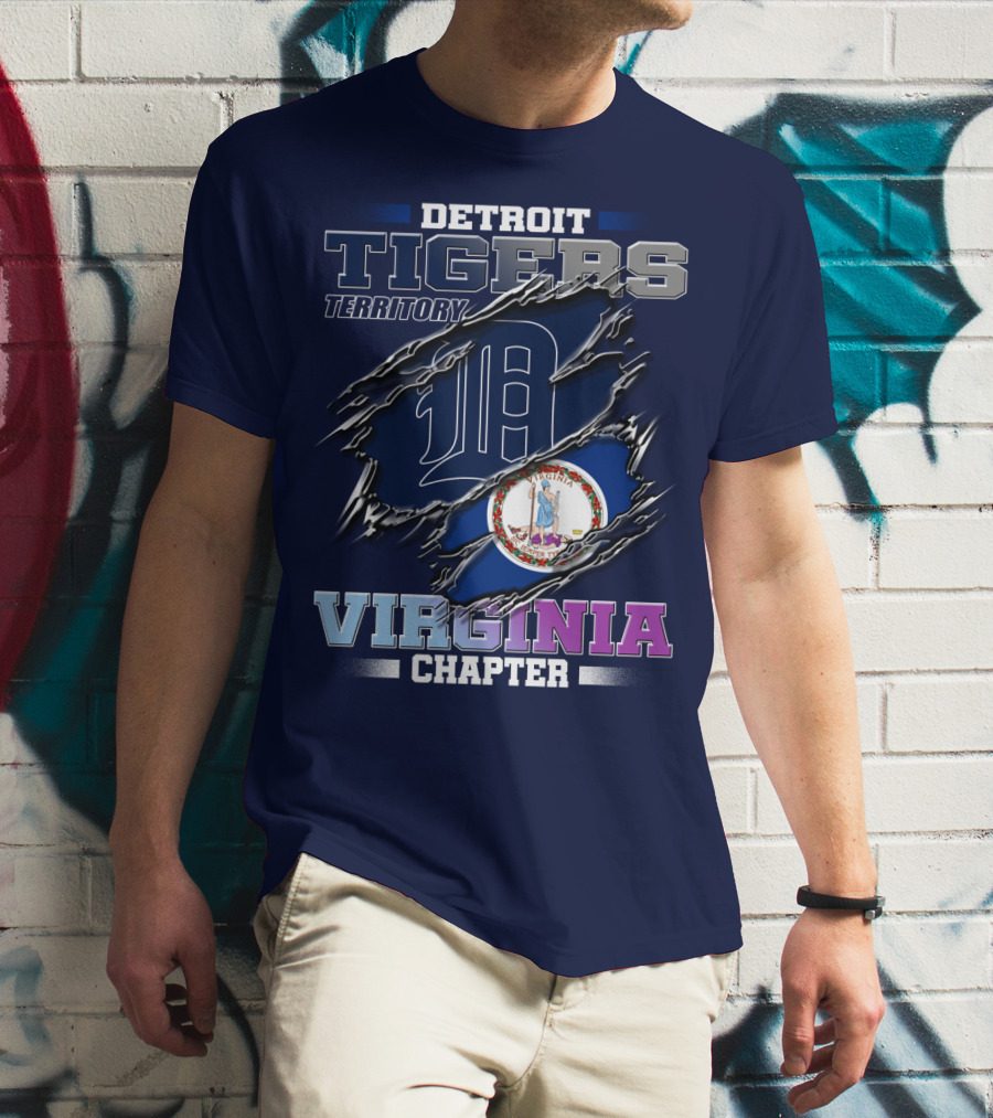 DETROIT TIGERS TERRITORY VIRGINIA CHAPTER T-Shirt
