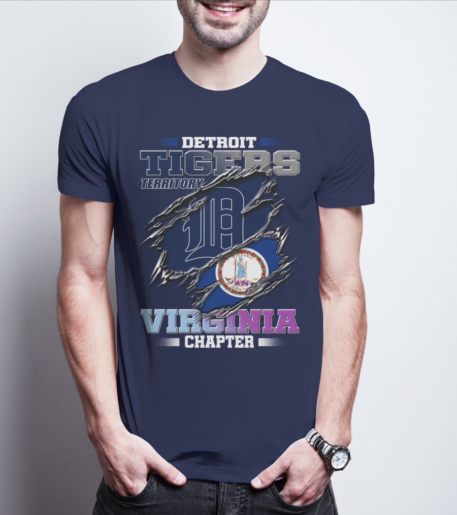 DETROIT TIGERS TERRITORY VIRGINIA CHAPTER T-Shirt