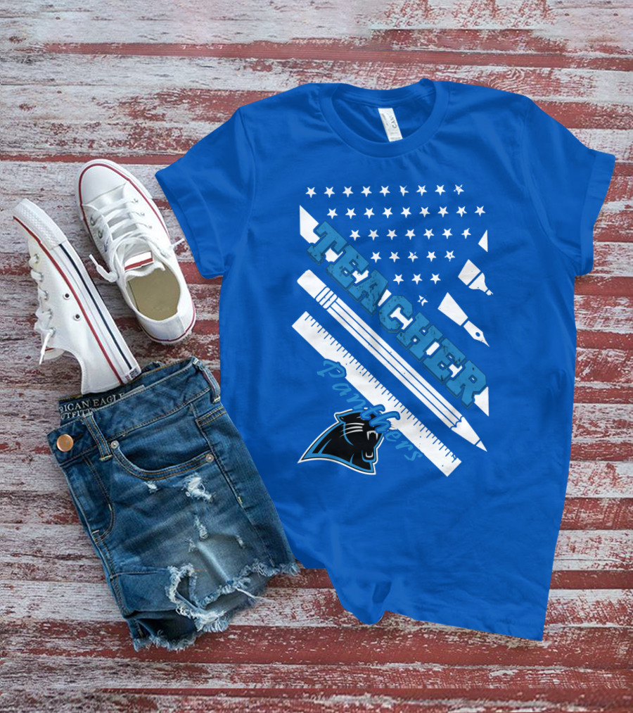 Teacher Carolina Panthers T-Shirt