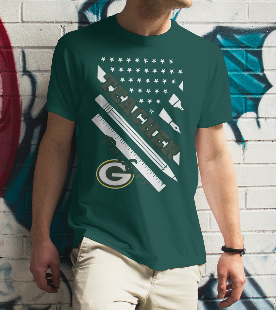 Teacher Green Bay Packers T-Shirt