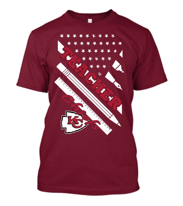 Kansas City Chiefs Teacher Stars And Stripes T-Shirt