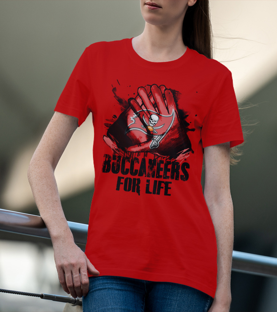 Buccaneers For Life Tampa Bay Buccaneers T-Shirt