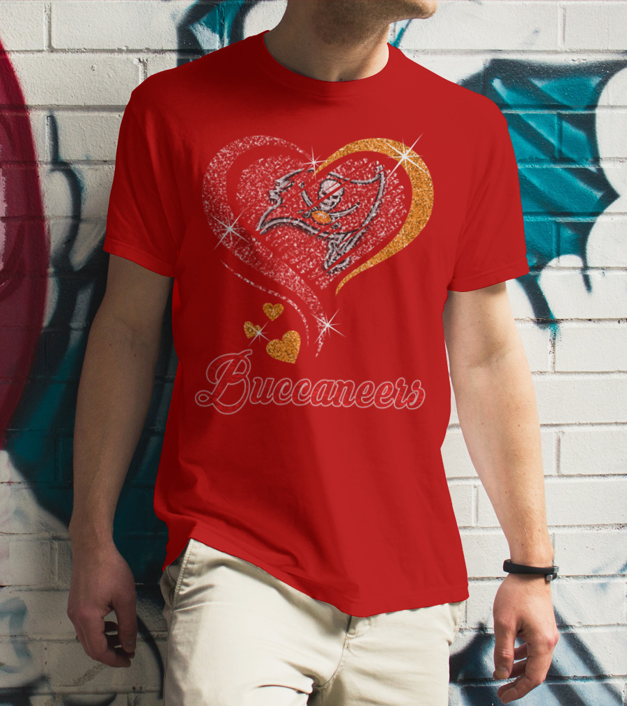 Buccaneers Heart T-Shirt