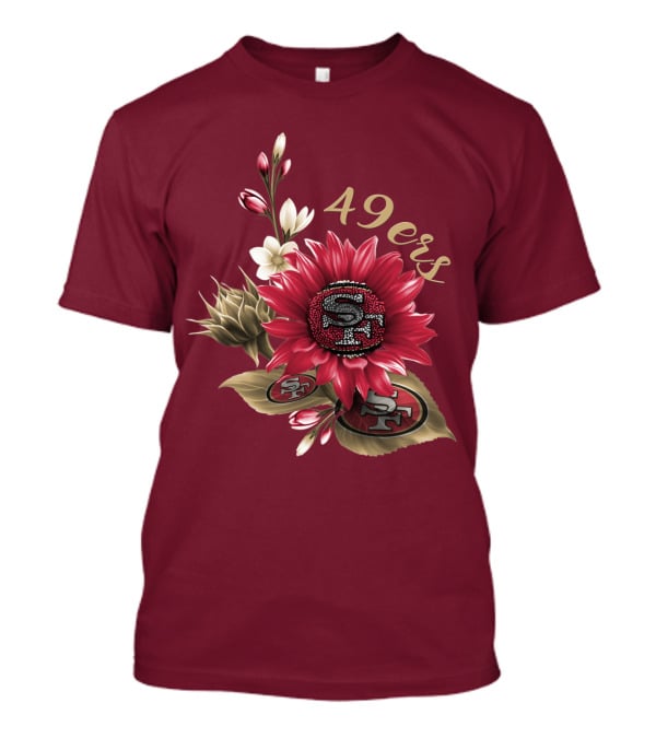San Francisco 49ers Floral T-Shirt