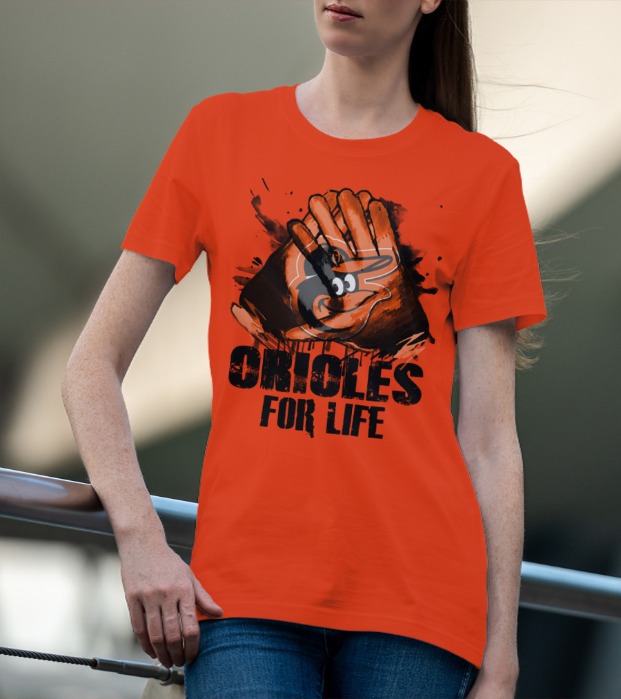 Oriioles For Life Baltimore Orioles T-Shirt