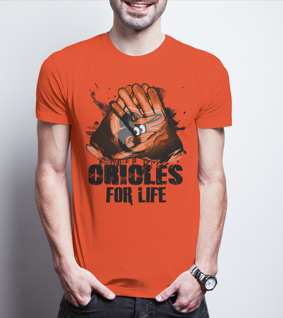 Oriioles For Life Baltimore Orioles T-Shirt