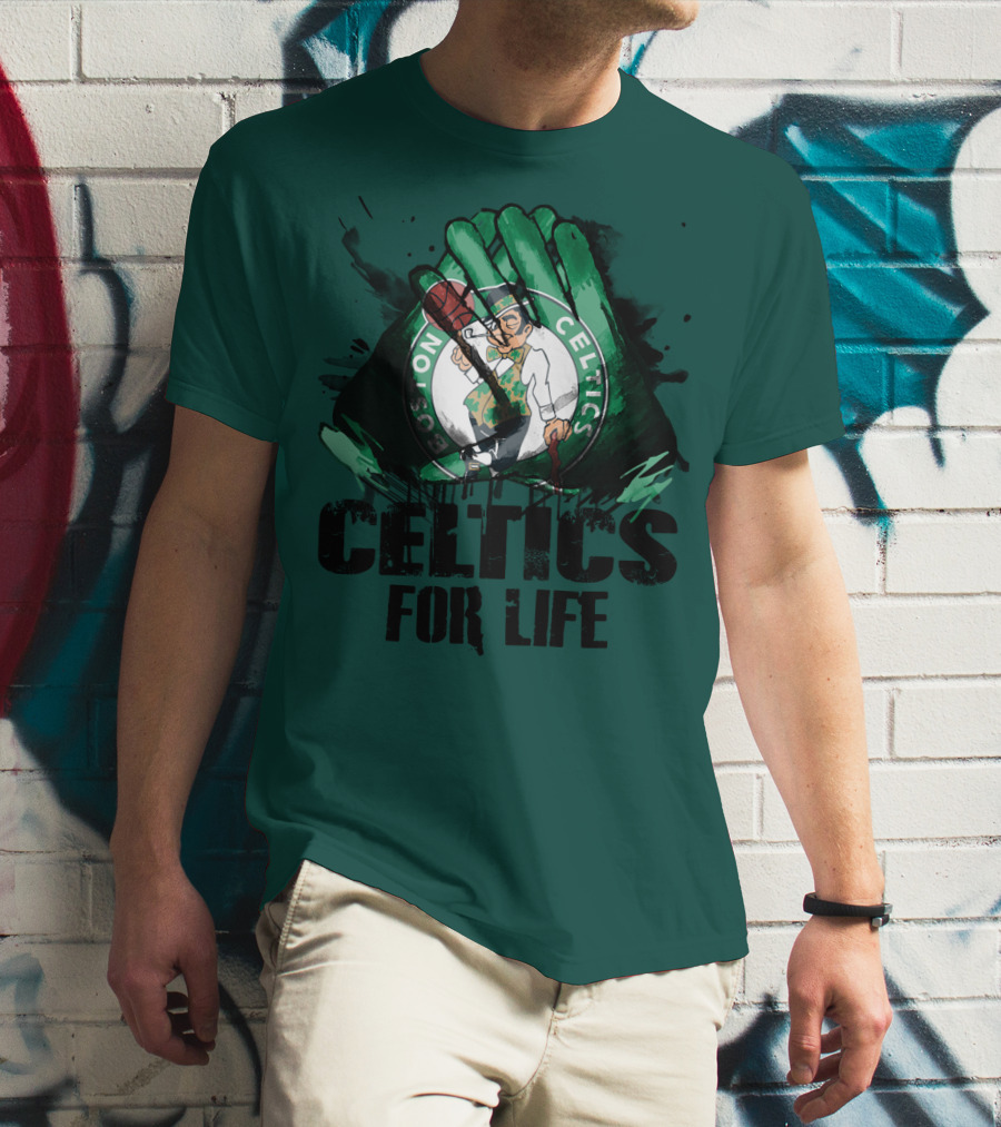 Boston Celtics For Life T-Shirt